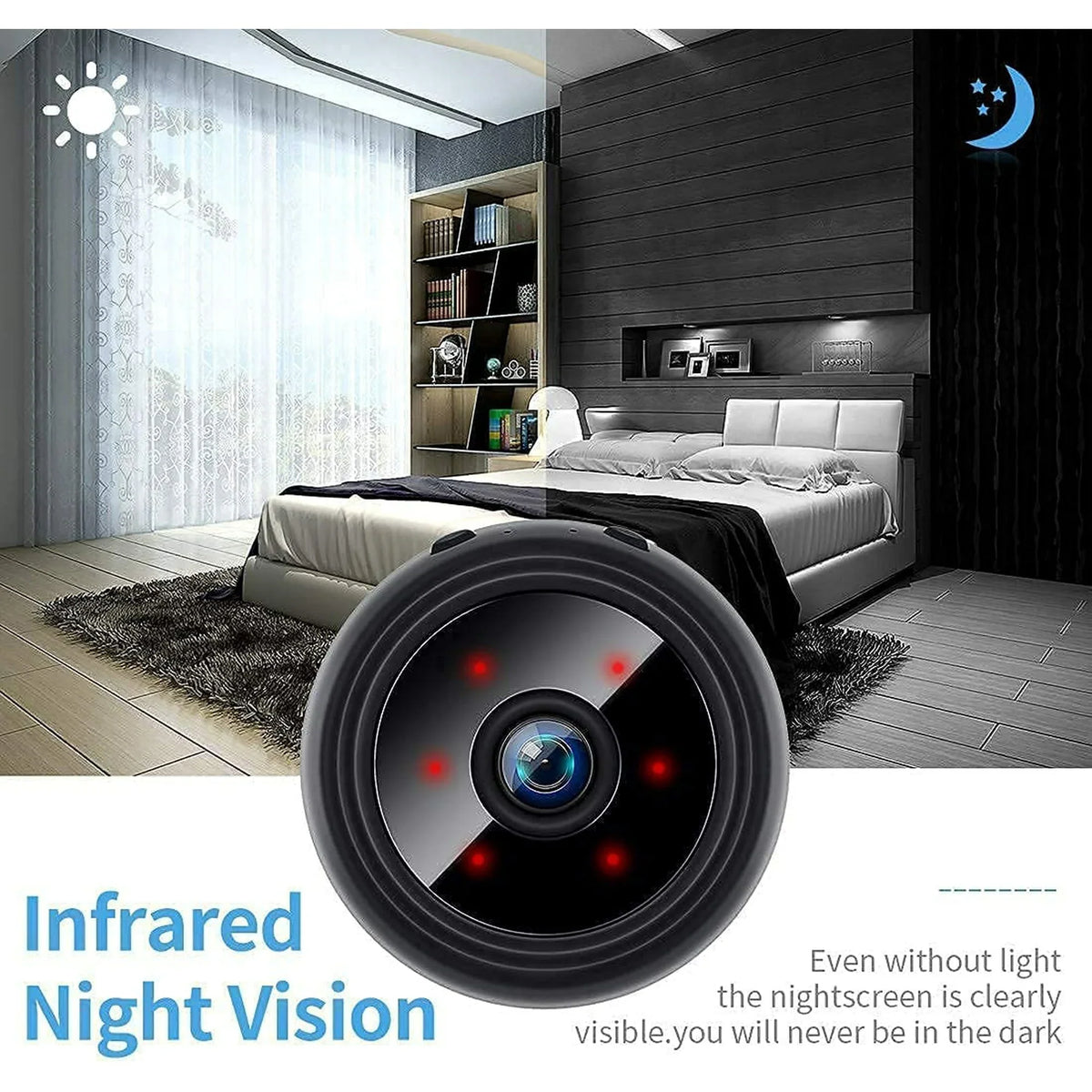Mini Wireless Magnetic HD Security Camera