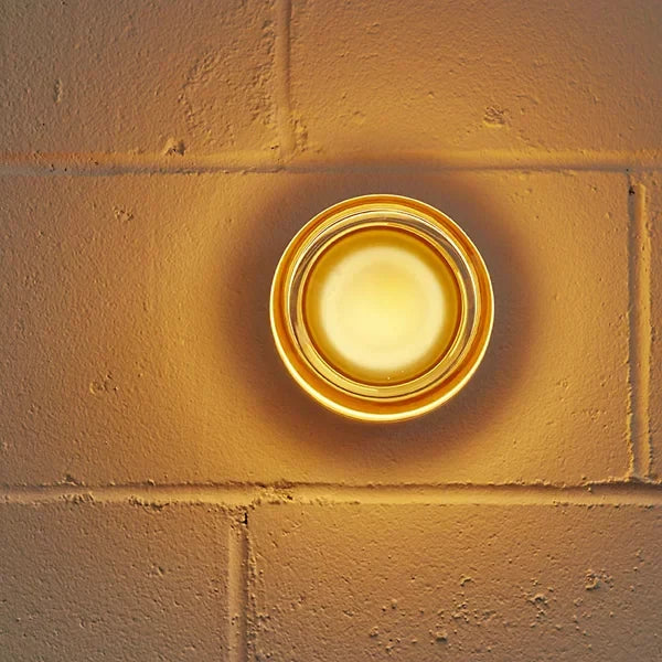 Neutral Dimmable Sculpted Shade Wall Lamp