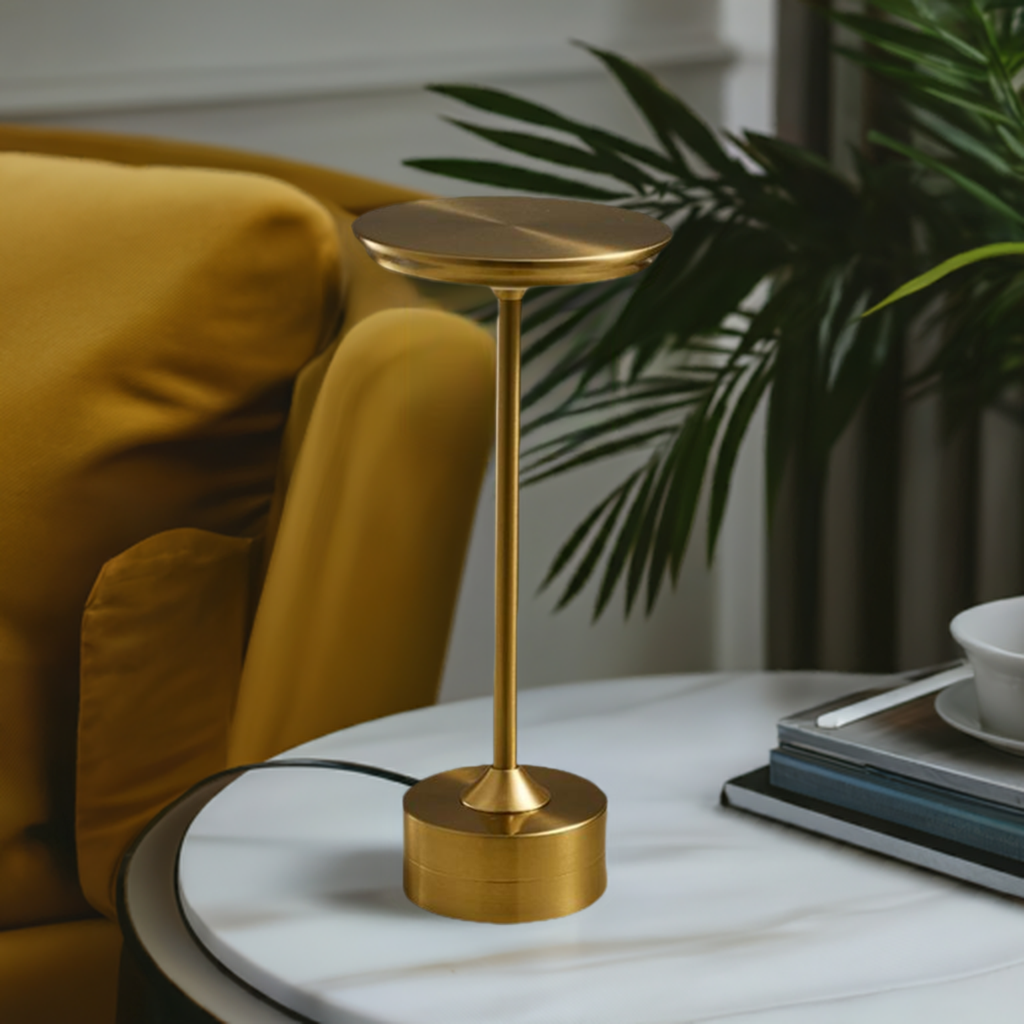 Touch-Control Metal LED Table Lamp