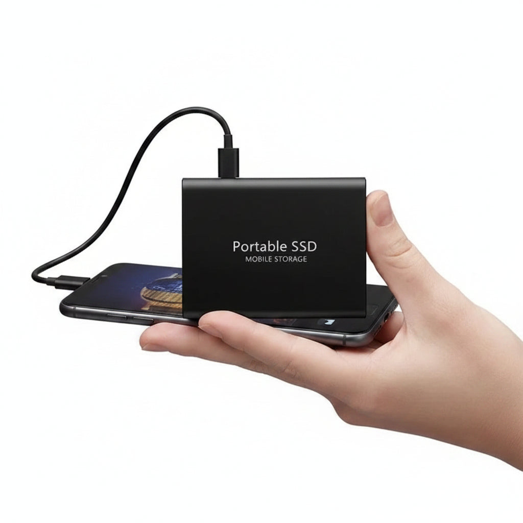 External Hard Drive Portable SSD High-Speed USB Storage