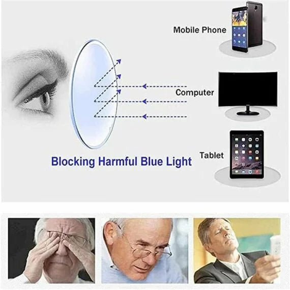 Adjustable-Focus Dial Reading Glasses