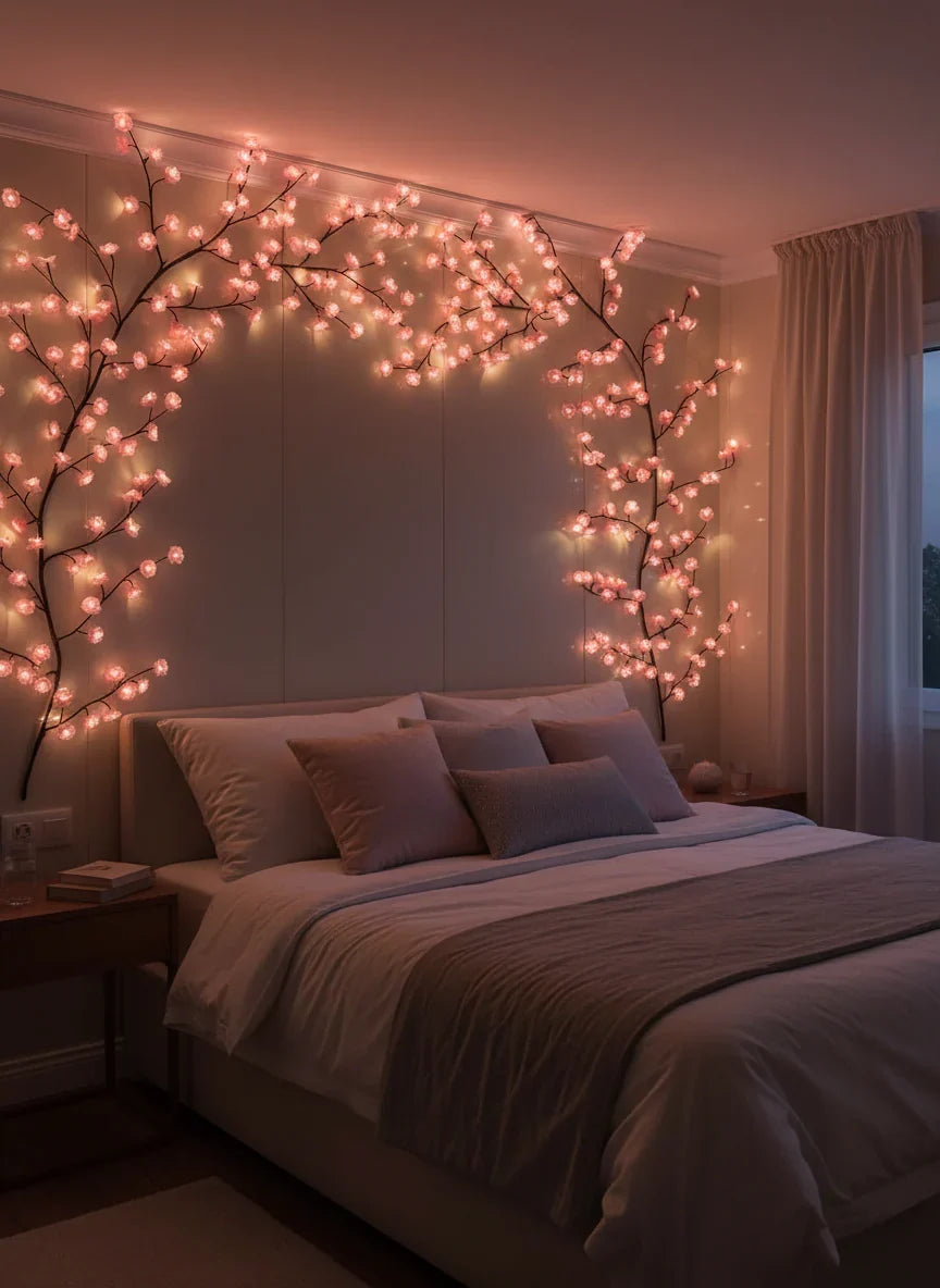 Bendable LED Cherry Blossom Branch Lights