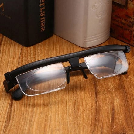 Adjustable-Focus Dial Reading Glasses