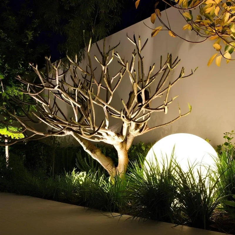 Moon Color-Changing Spherical Outdoor Garden Light