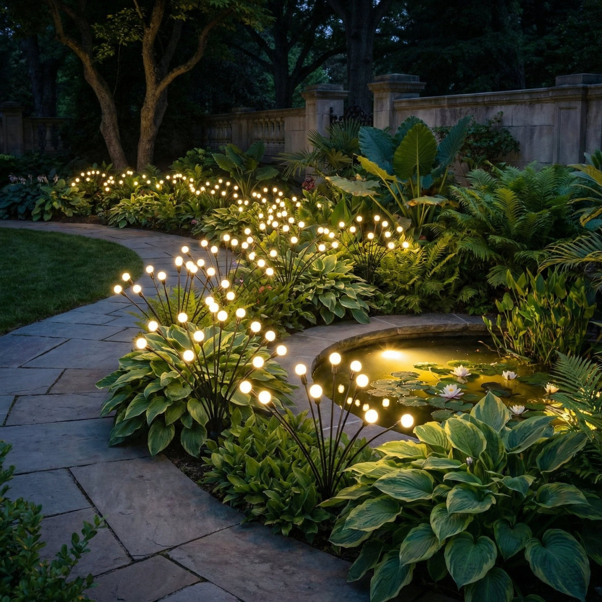 Solar Outdoor Swaying Garden Lights