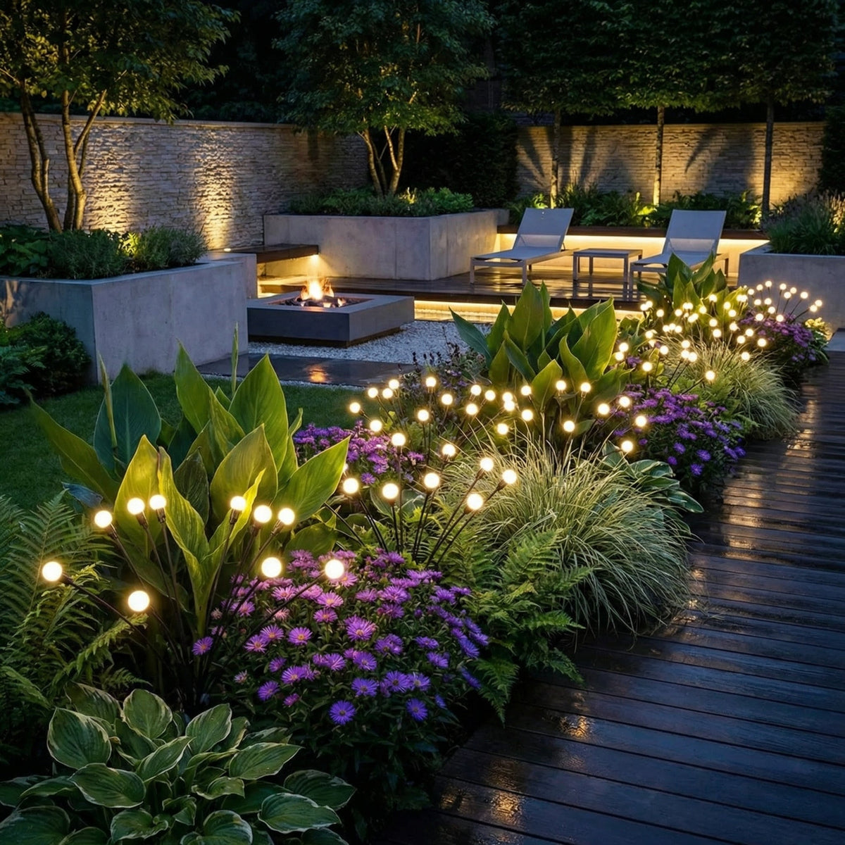 Solar Outdoor Swaying Garden Lights