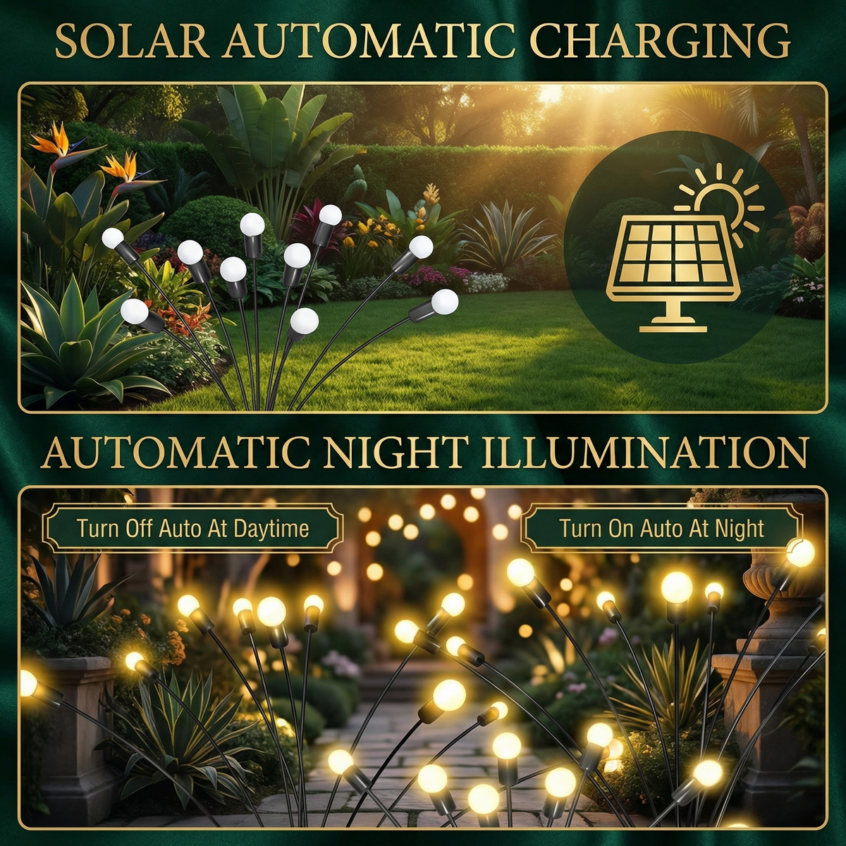 Solar Outdoor Swaying Garden Lights