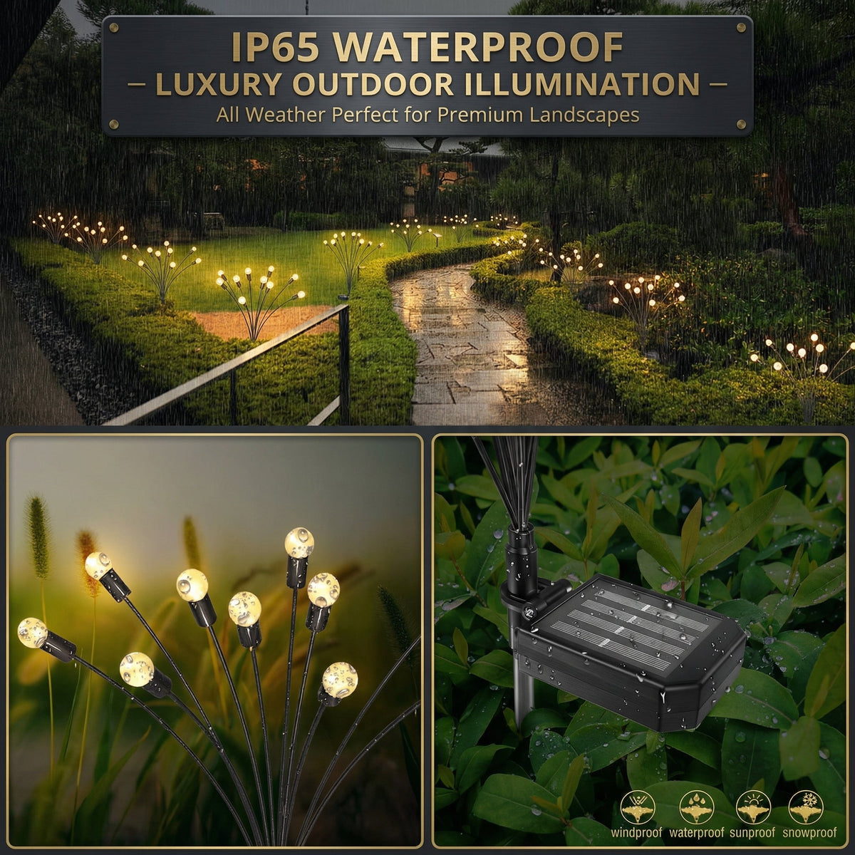 Solar Outdoor Swaying Garden Lights