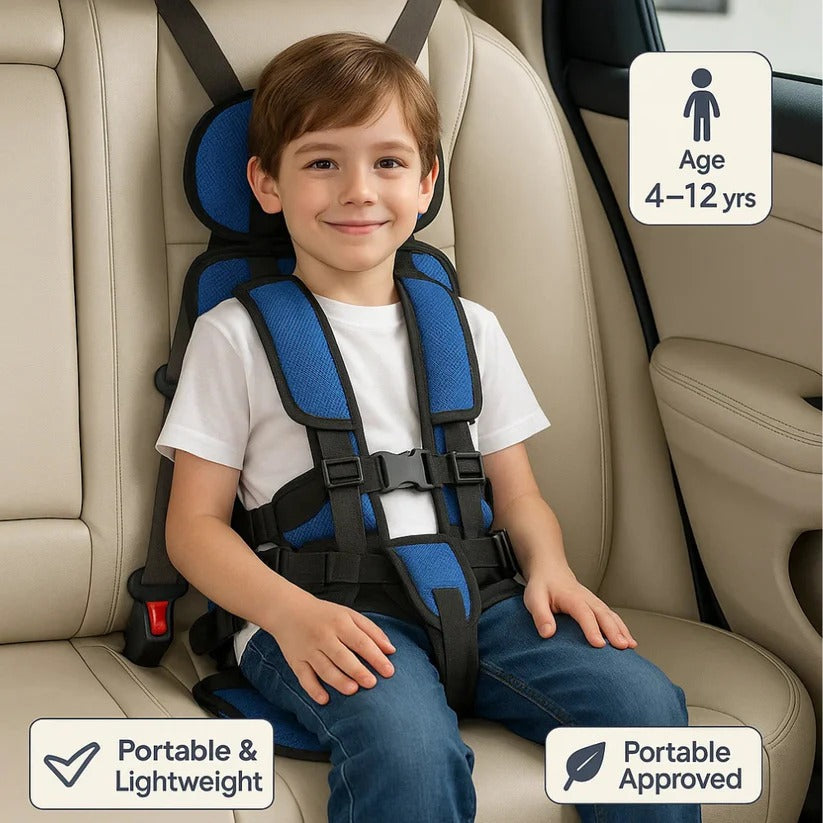 Compact Foldable Car Travel Child Seat