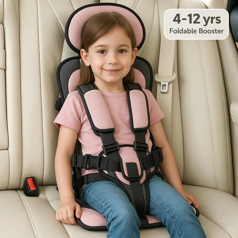 Compact Foldable Car Travel Child Seat
