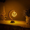 3D-Printed Lunar Moon Table Lamp