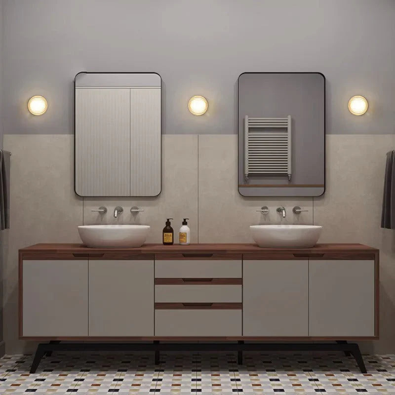Neutral Dimmable Sculpted Shade Wall Lamp