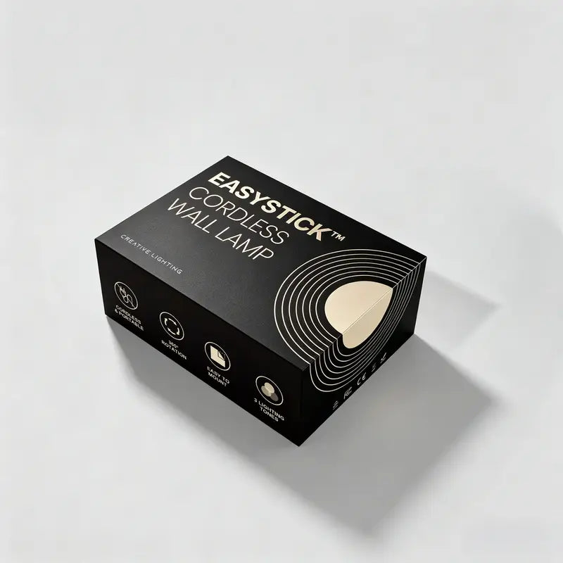 Cordless Rotating LED Wall Lamp
