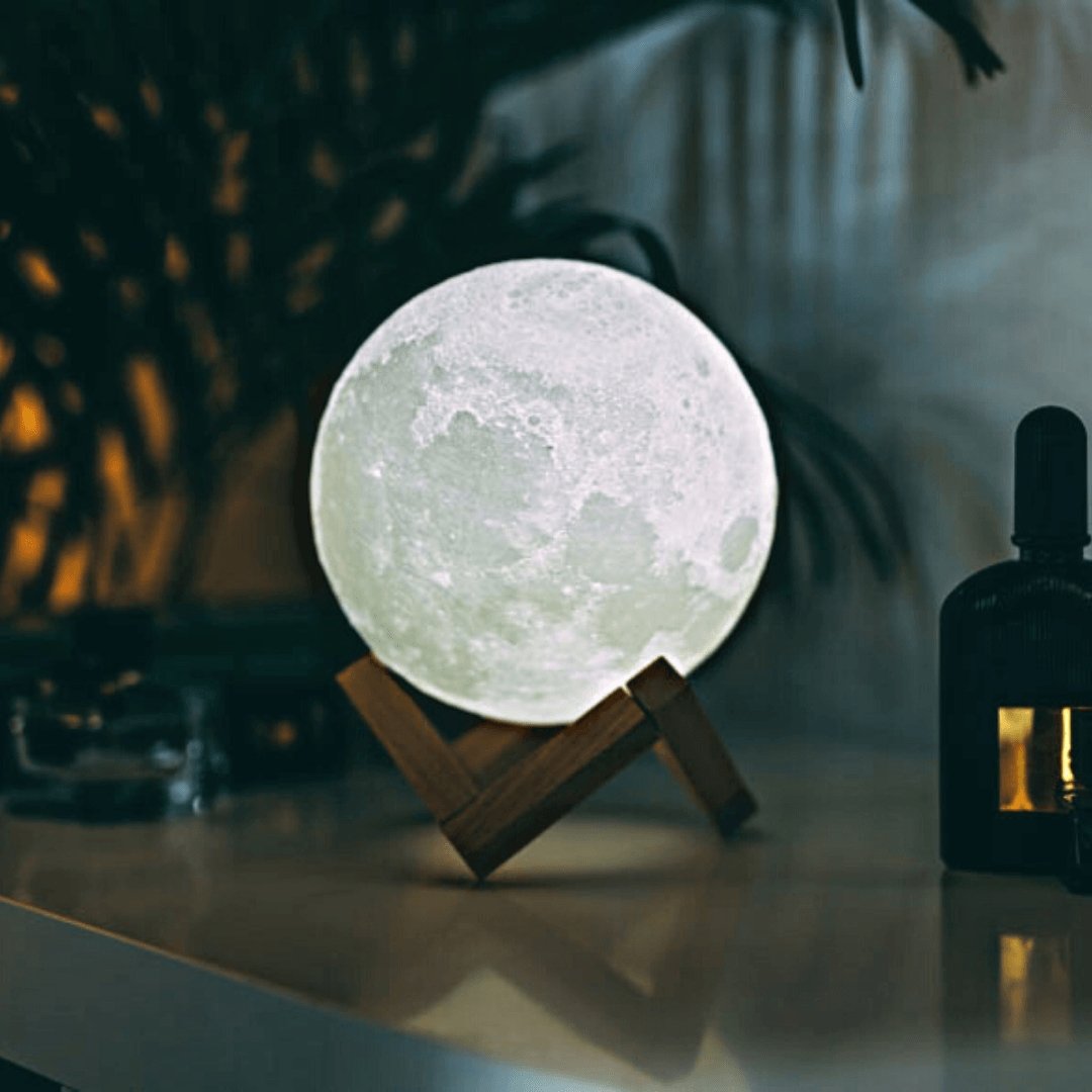 3D Touch-Control Moon Lamp