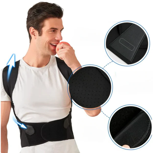 Adjustable Back and Posture Support Brace