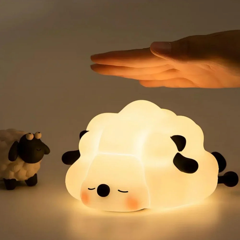 Squeezable Animal-Shaped Night Light, Kids bedroom