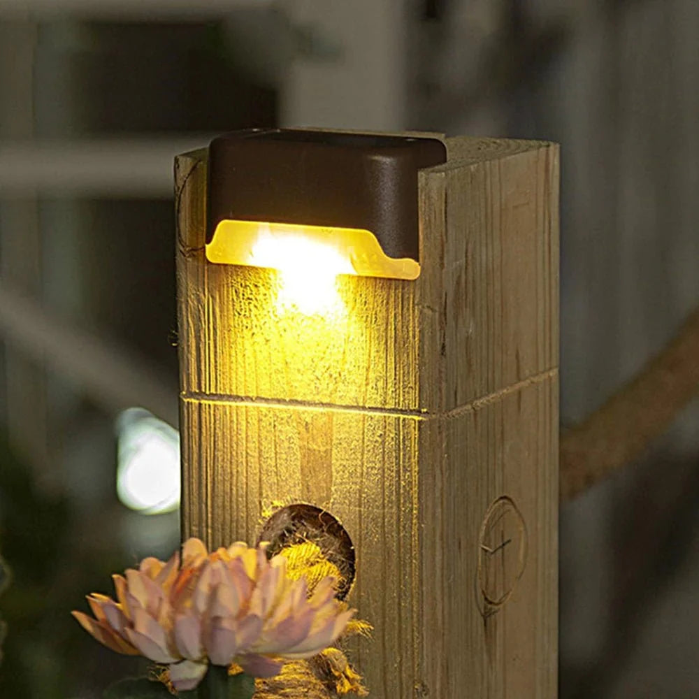 Solar LED Outdoor Step and Stair Lights