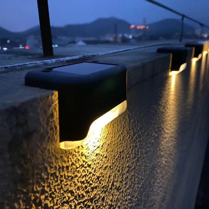 Solar LED Outdoor Step and Stair Lights