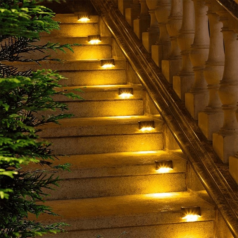 Solar LED Outdoor Step and Stair Lights
