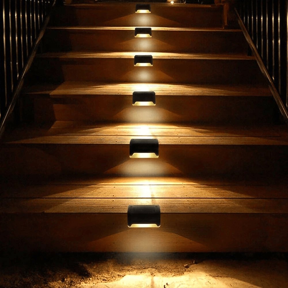 Solar LED Outdoor Step and Stair Lights
