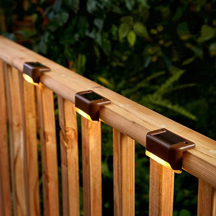 Solar LED Outdoor Step and Stair Lights