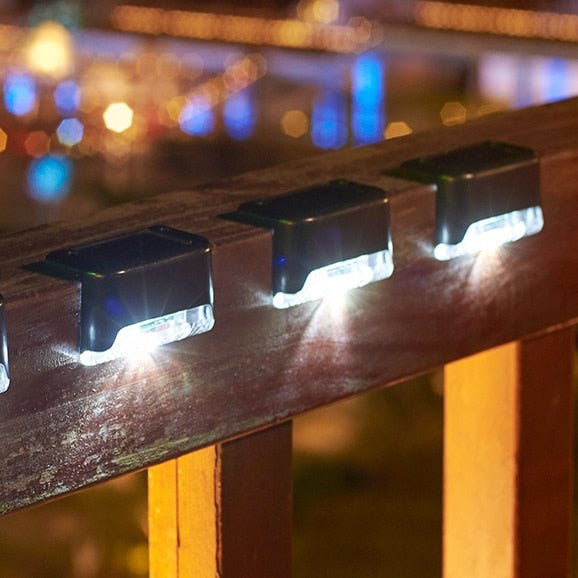 Solar LED Outdoor Step and Stair Lights