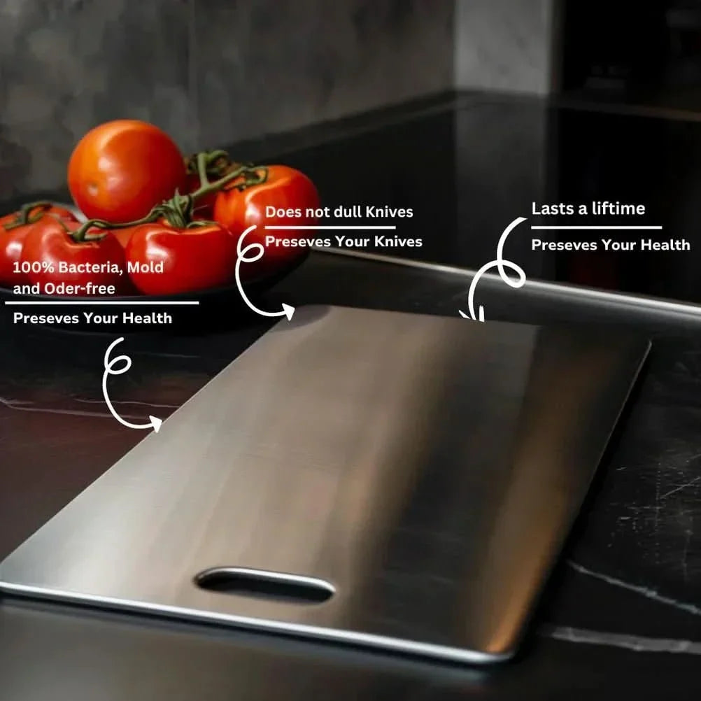 Rust-Free Titanium Kitchen Cutting Board
