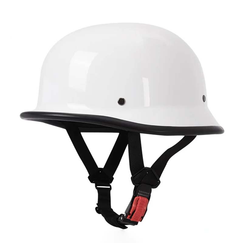 Outlaw Motorcycle Half Face Helmet, ECE and DOT Approved